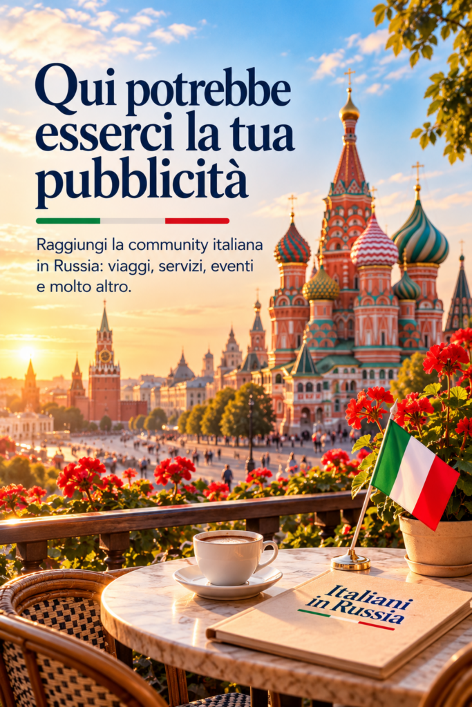 Pubblicità Italiani in Russia